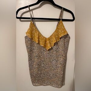 Banana Republic Sheer
Floral Yellow Women's Top